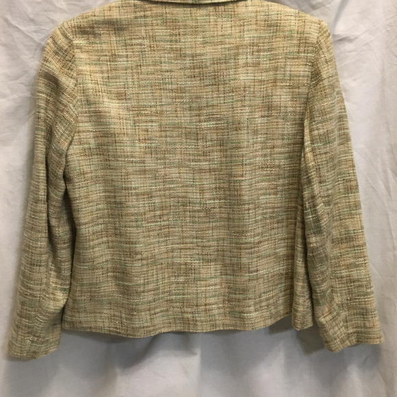 Alfred Dunner Petite Women's Tweed Blazer Sz. 16P - Picture 7 of 8